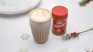 Cookie Butter Latte from +Bake Cafe in Rancho Cucamonga