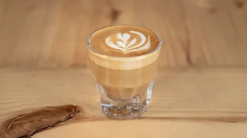 Cortado at +Bake Cafe