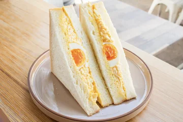 Egg-Cellent Sando at +Bake Cafe