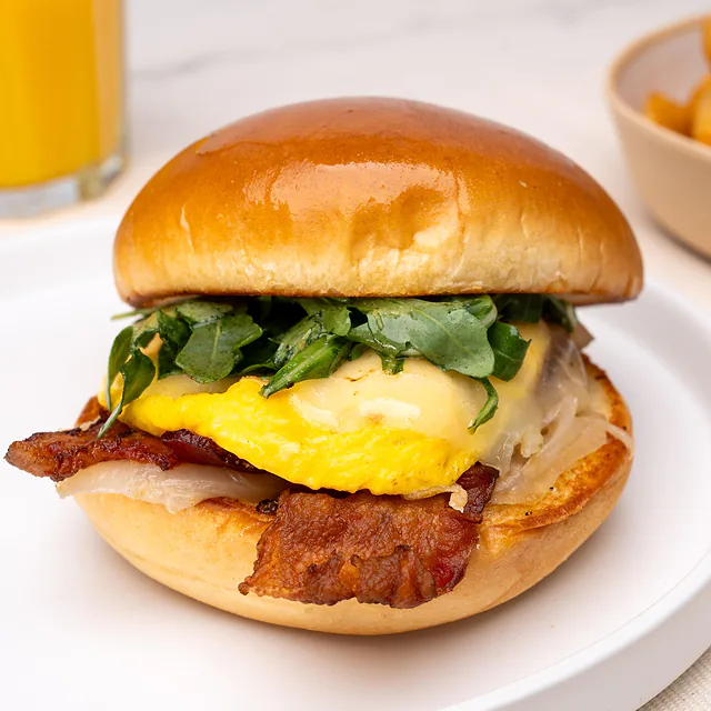 Breakfast Sandwich at +Bake Cafe