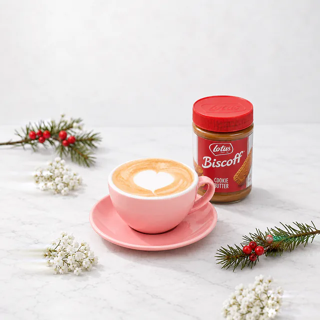 Cookie Butter Latte from +Bake Cafe in Rancho Cucamonga
