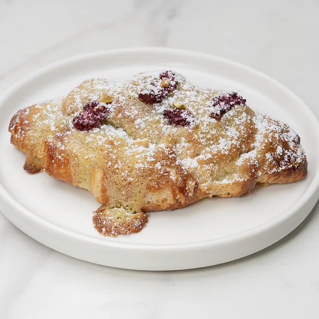 Pistachio Croissant at +Bake Cafe